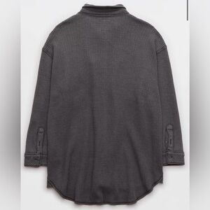 Aerie LumberJane Waffle Shirt